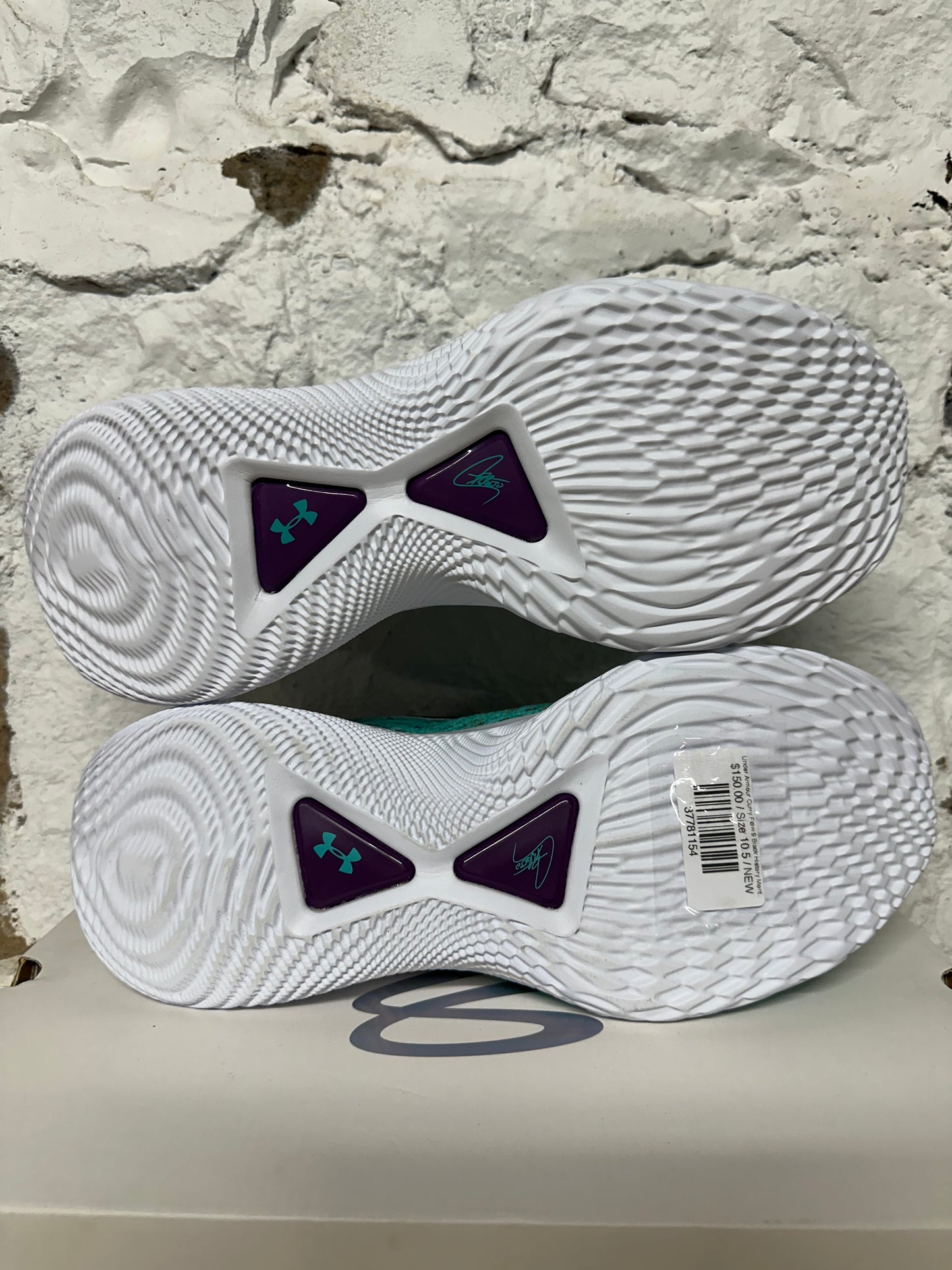 Under Armour Curry Flow 9 Black History Month Sz 10.5 DS