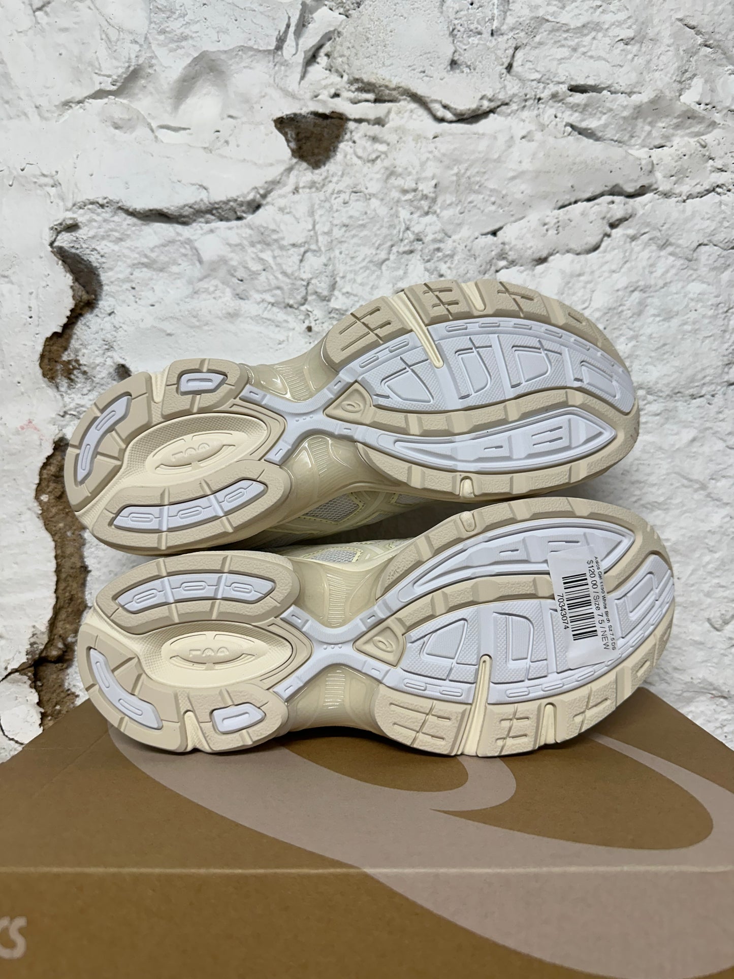 Asics Gel-1130 White Birch Sz 7.5 DS