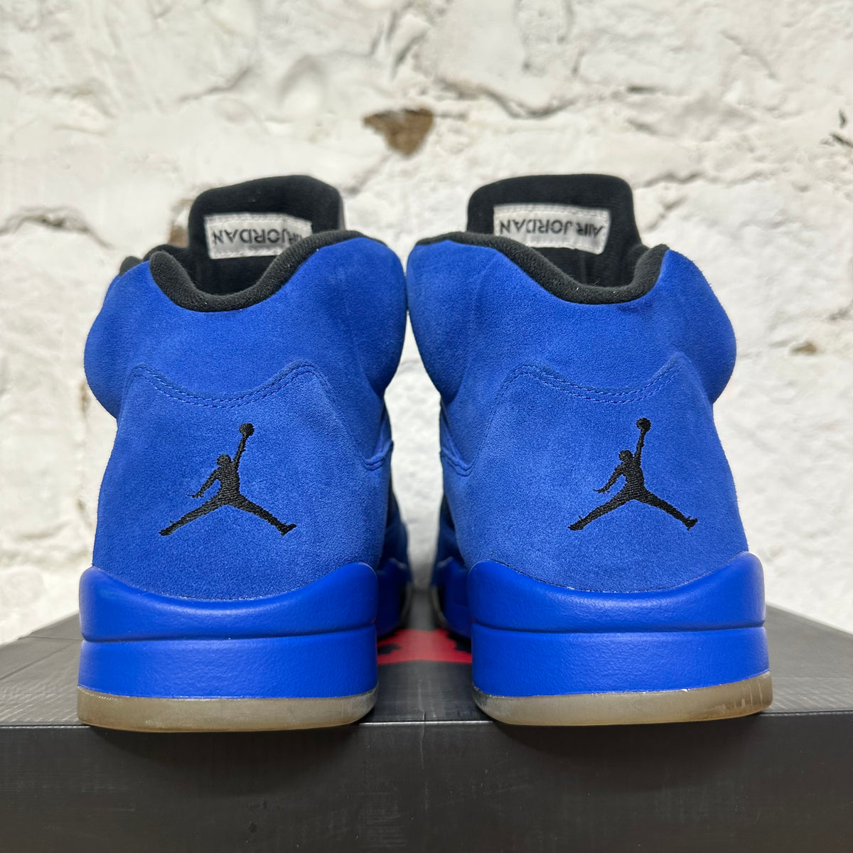 Air Jordan 5 Blue Suede Sz 14