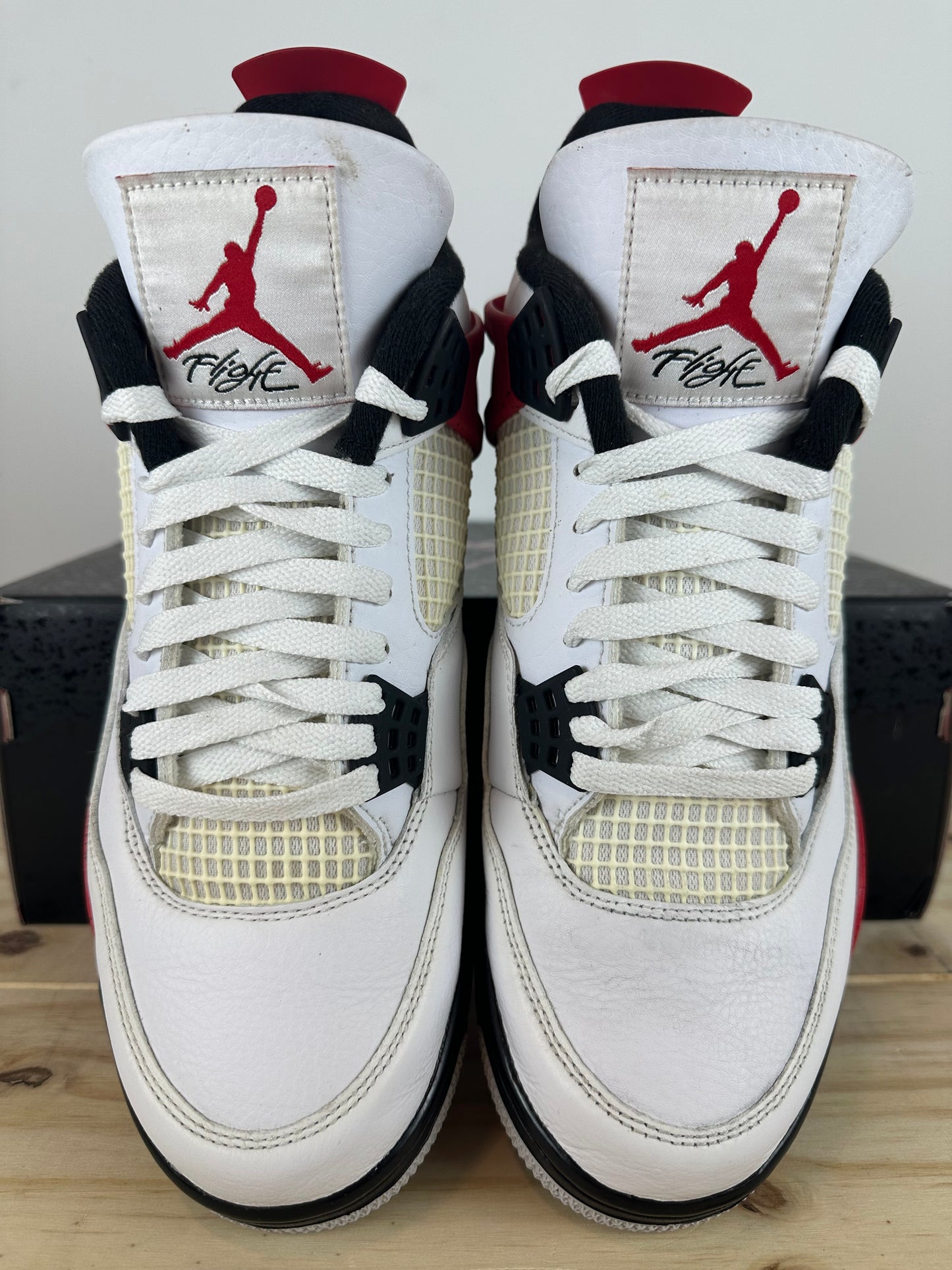 Air Jordan 4 Red Cement Sz 10