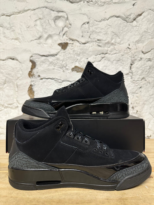 Air Jordan 3 Black Cat Sz 13