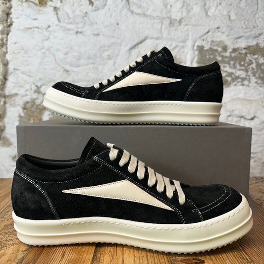 Rick Owens VIntage Black Suede Milk Sneaker DS