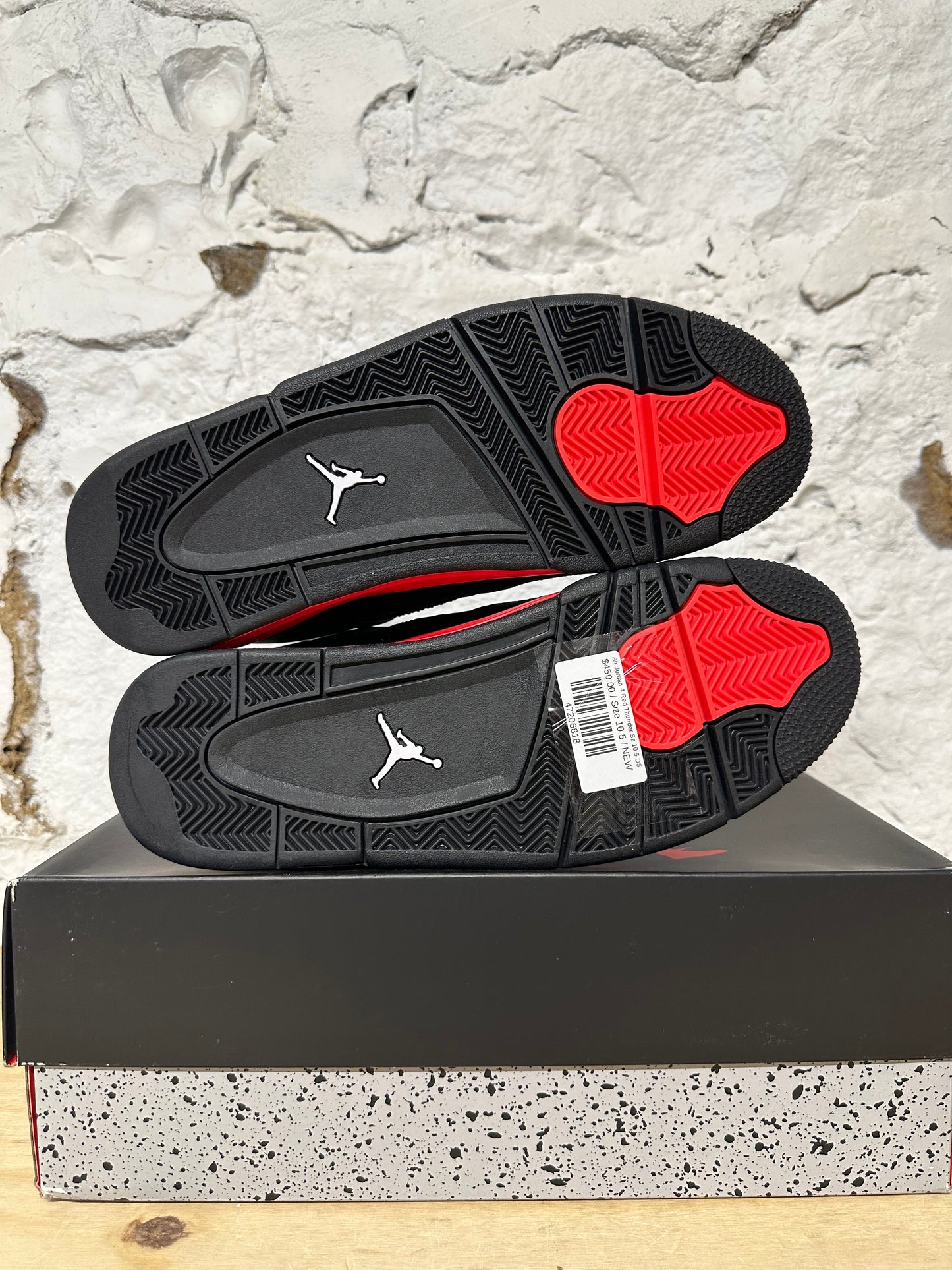 Air Jordan 4 Red Thunder Sz 10.5 DS