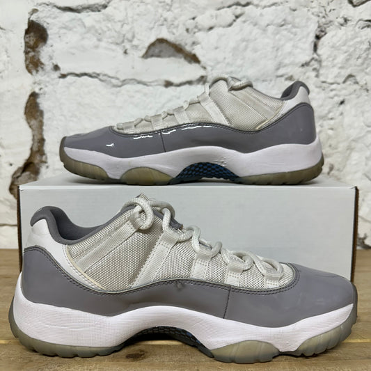 Air Jordan 11 Low Cement Grey Sz 9