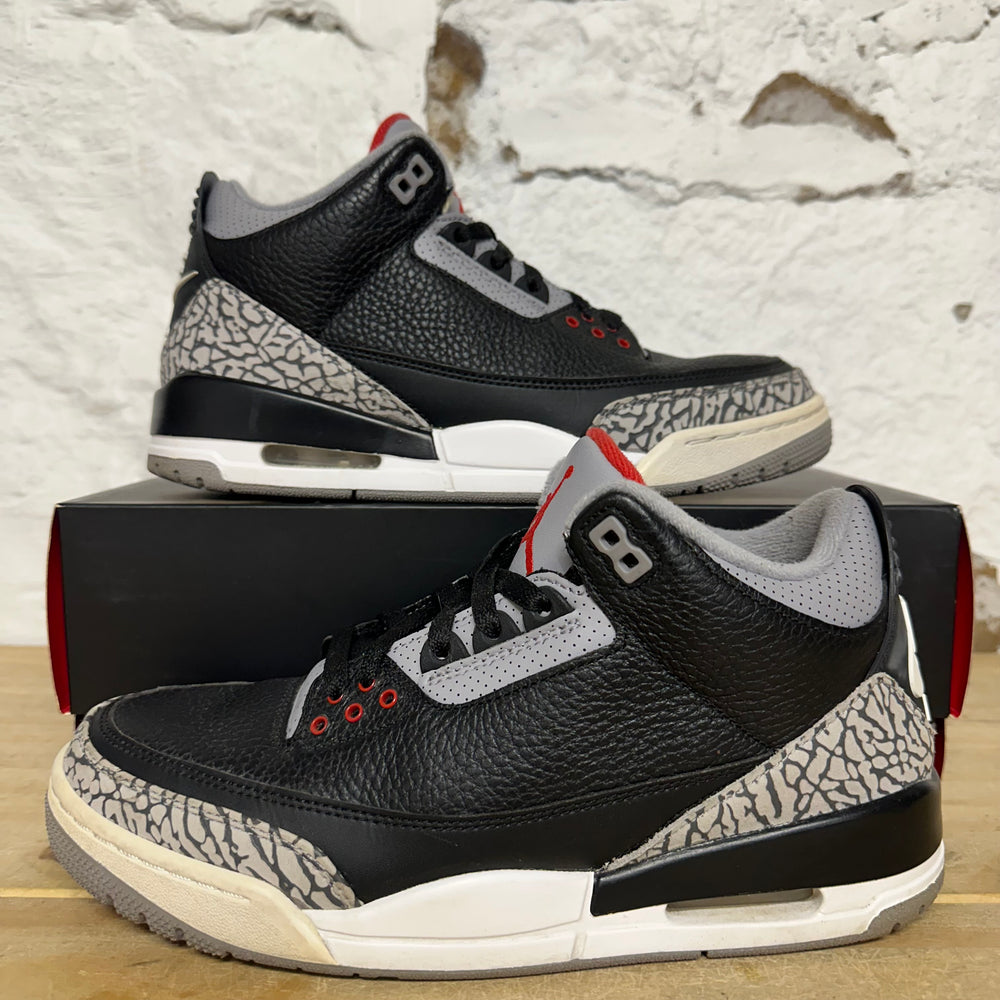 Air Jordan 3 Black Cement (2018) Sz 9