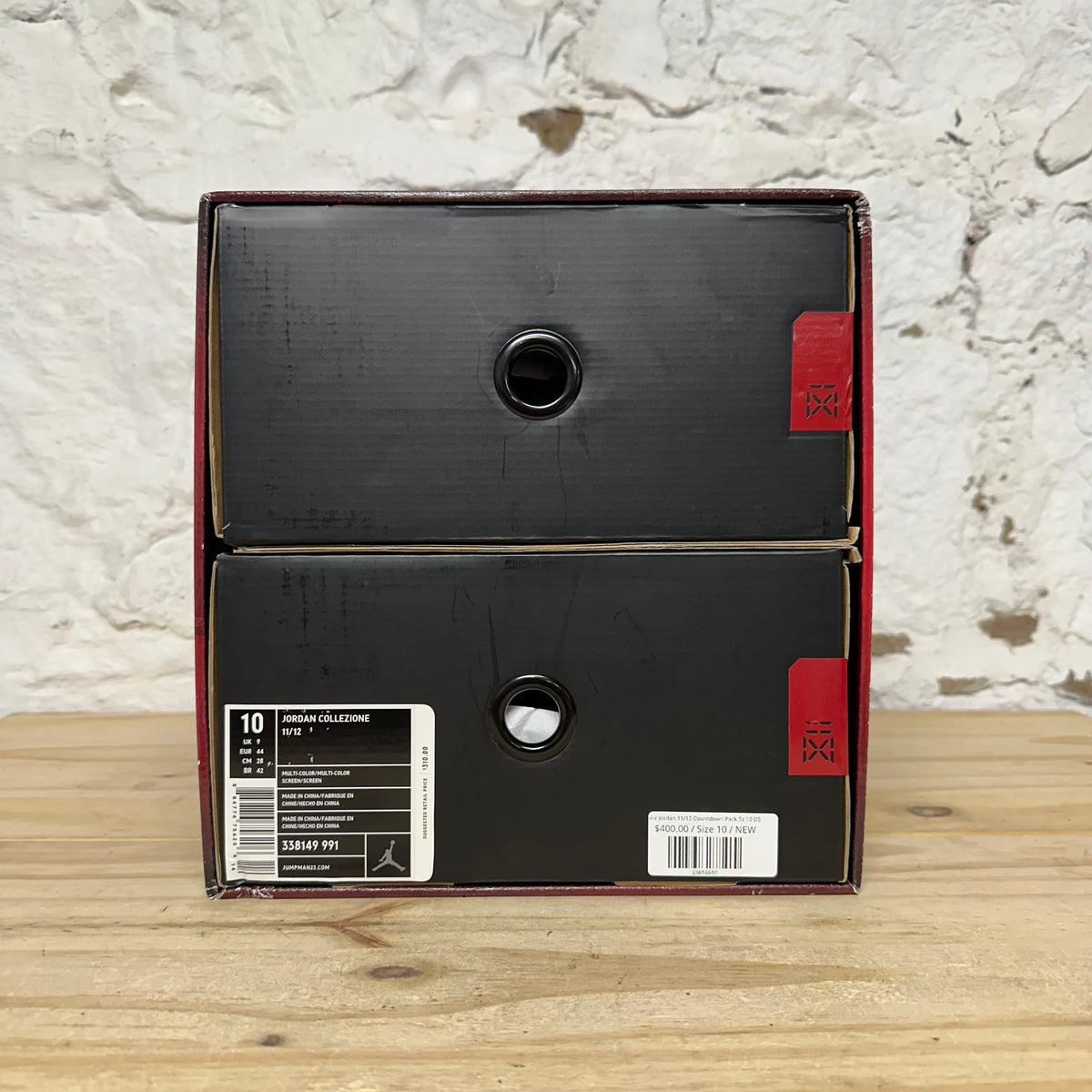 Air Jordan Countdown Pack 11/12 Sz 10 DS