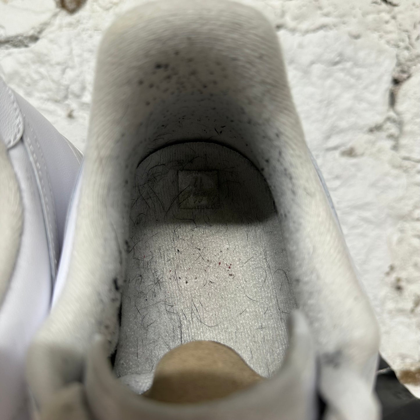 Nike Air Force 1 Low Supreme White Sz 12