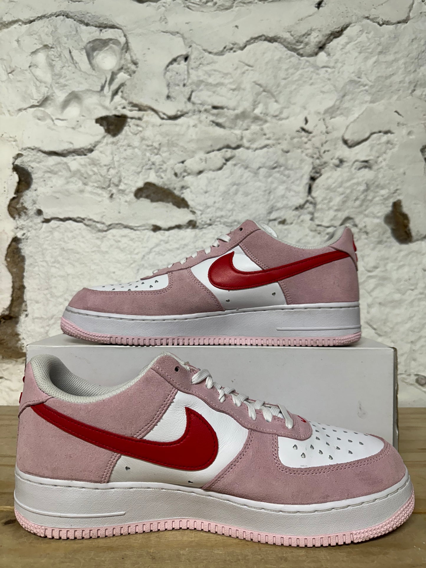 Nike Air Force One Valentines Day Love Letter Sz 12