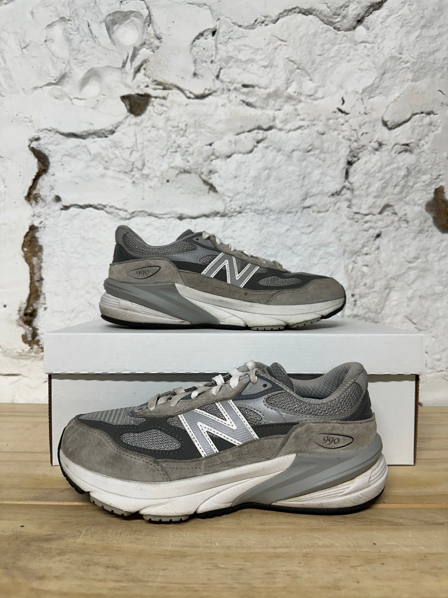 New Balance 990 Gray Sz 6