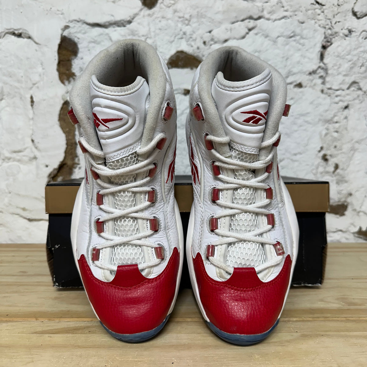 Reebok Question Mid Pearlized Red (2012) Sz 9