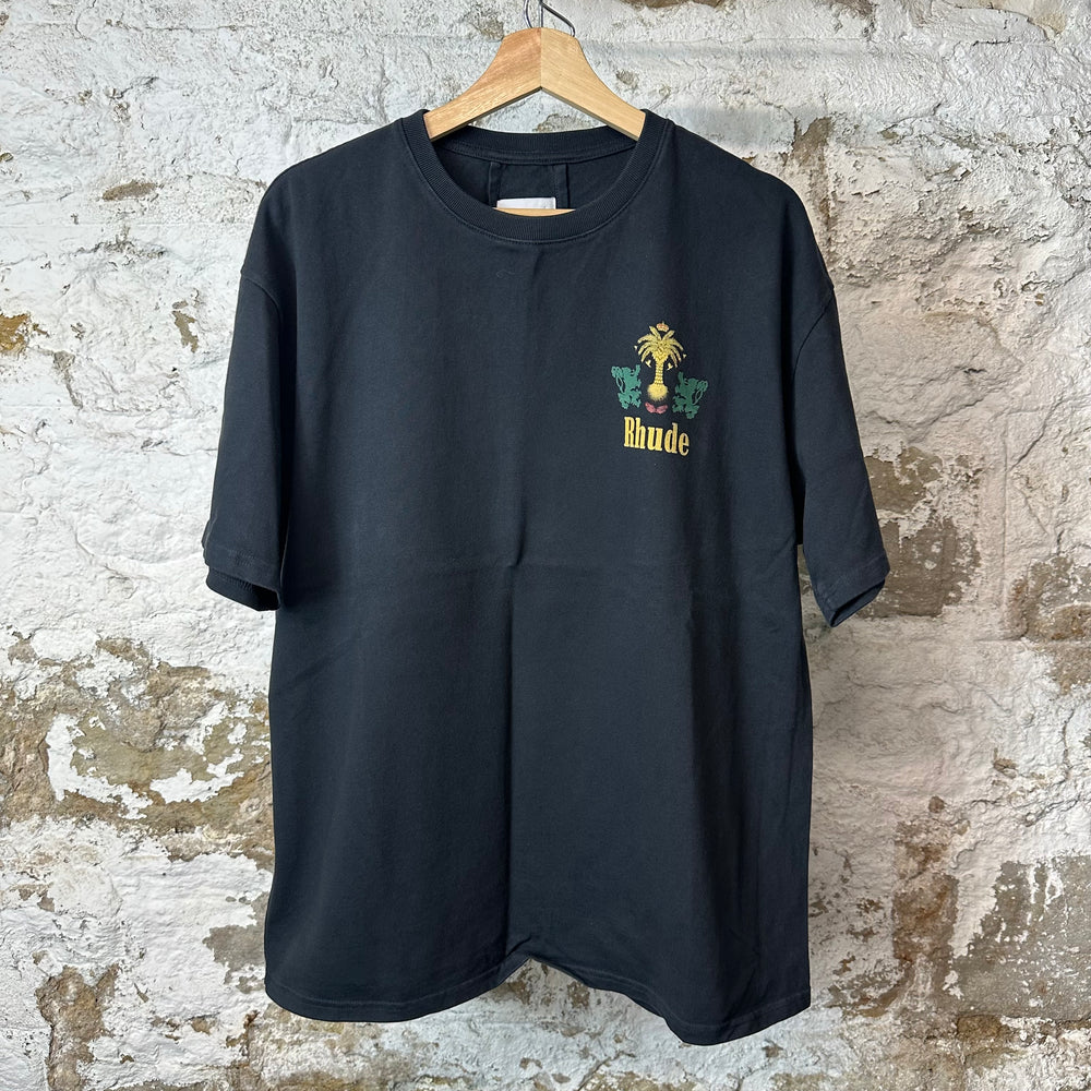 Rhude Tabacos Black T-Shirt Sz M