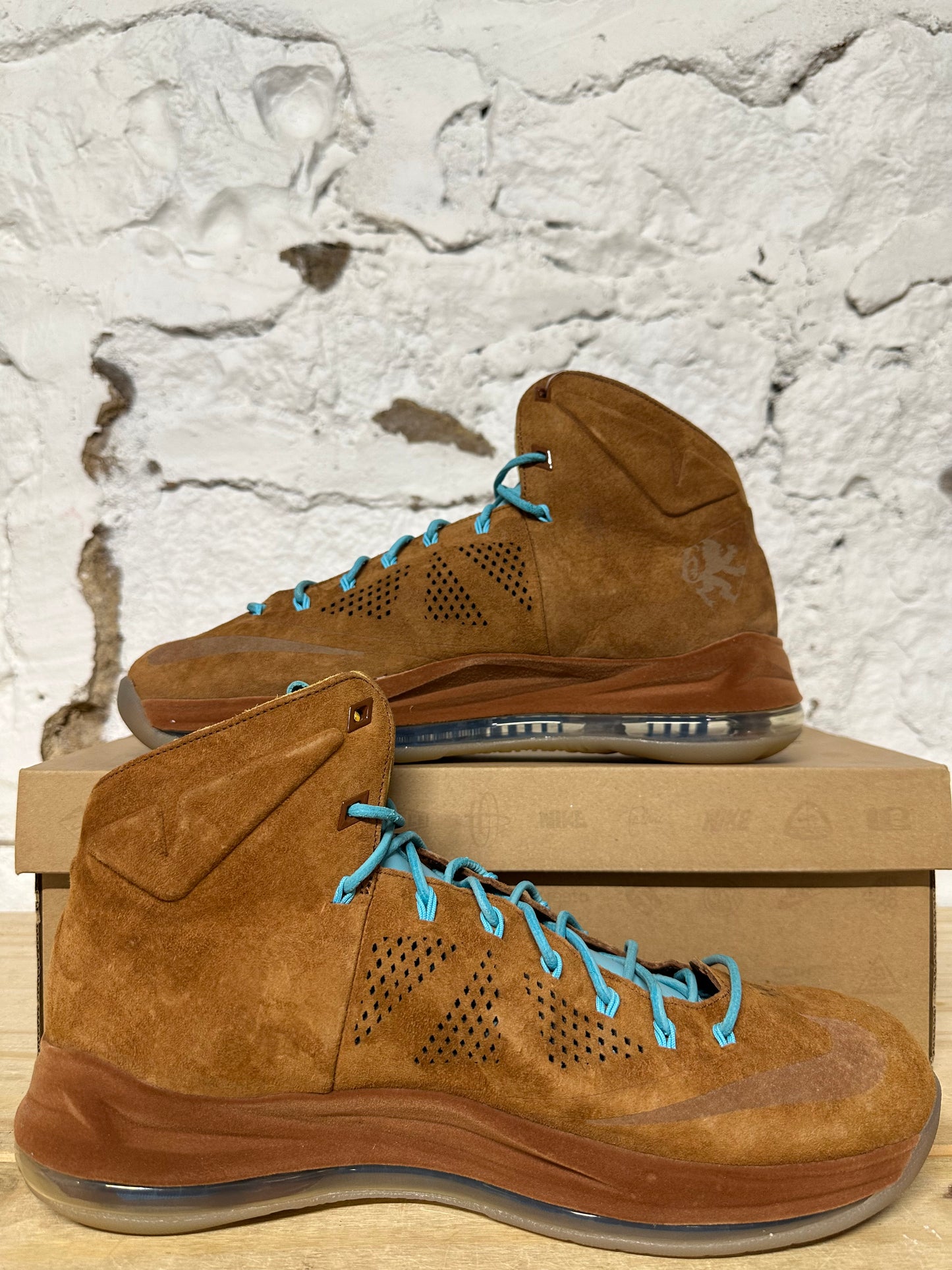 Nike LeBron 10 EXT Hazelnut Sz 10.5 DS