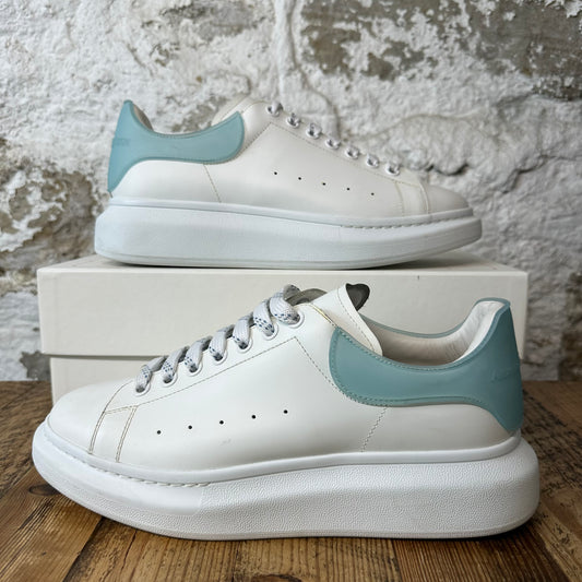 Alexander Mcqueen Transluscent Blue Tab White Sneaker Sz 11 (44)