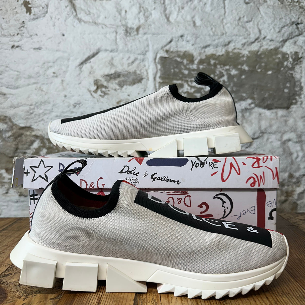 Dolce Gabbana Italia Split Sorrento Sneaker Sz 10.5 (43.5)