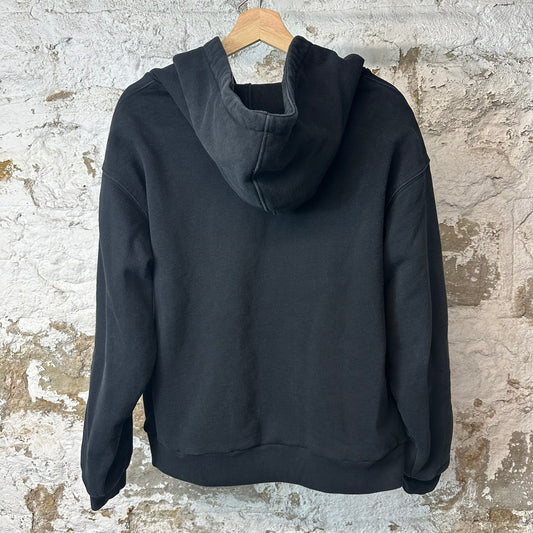Supreme Arc Spell Thermal Black Zip Up Hoodie Sz S