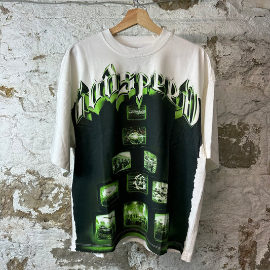 Godspeed Overstimulation White T-Shirt NEW