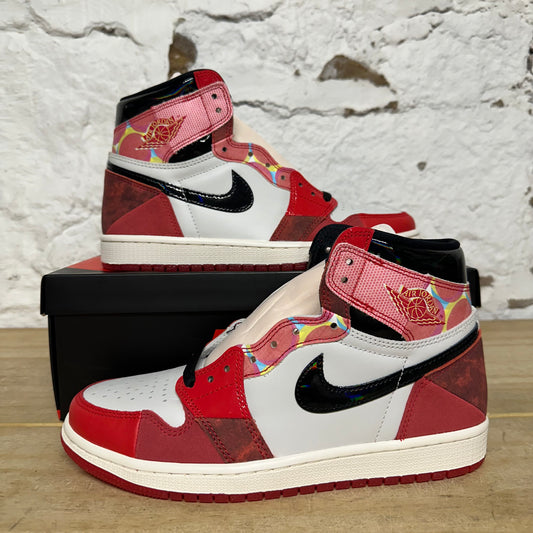 Air Jordan 1 High Spider Man Across the Spider-Verse Sz 8 DS