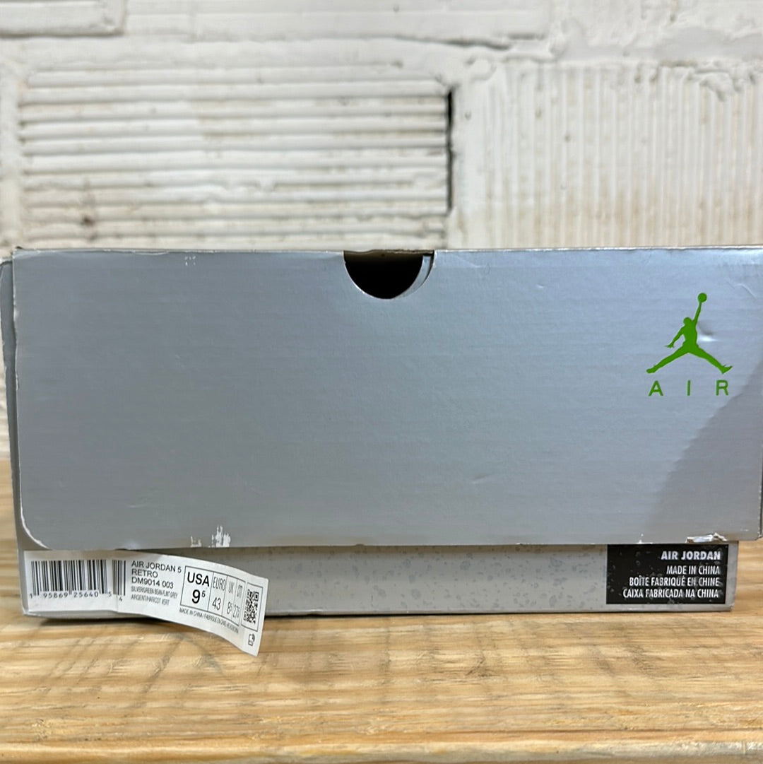 Air Jordan 5 Green Bean Sz 9.5