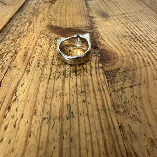 Hermes Cheval Horse Silver Ring Sz 10