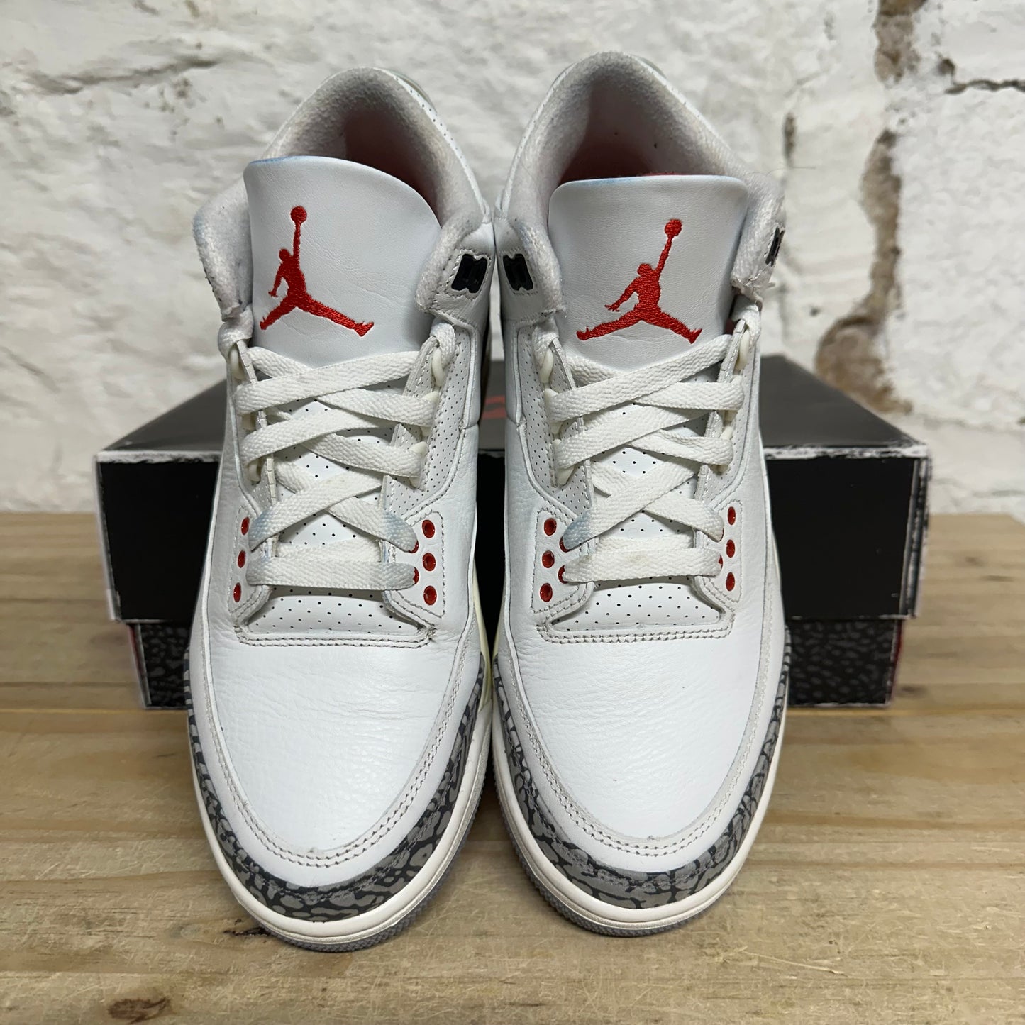 Air Jordan 3 White Cement Reimagined Sz 8