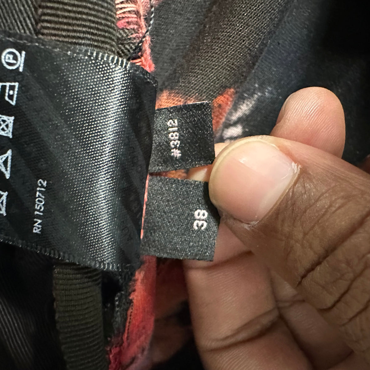 Amiri Tie Dye Splash Black Denim Jeans Sz 38