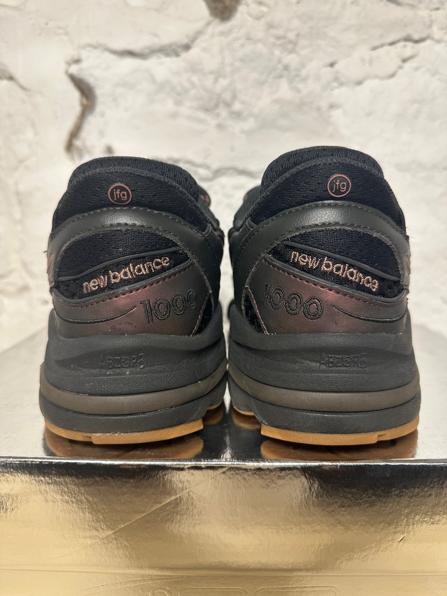 New Balance 1000 JoeFreshGoods When Things Were Pure Black Ice Sz 10