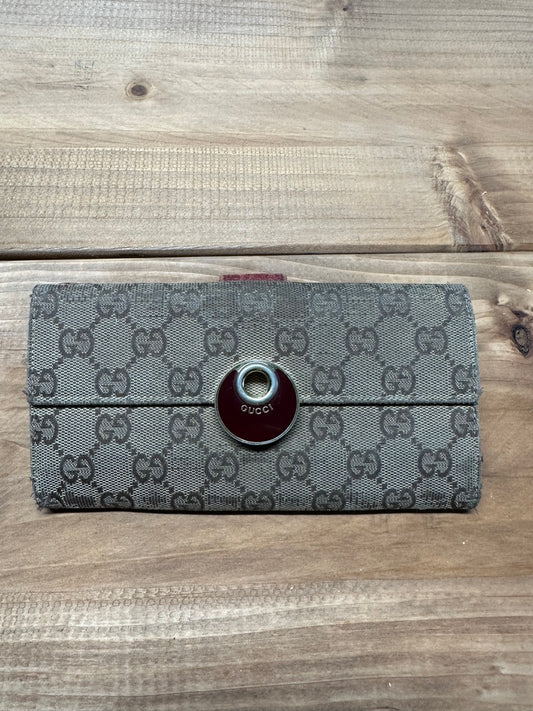 Gucci Monogram Long Wallet