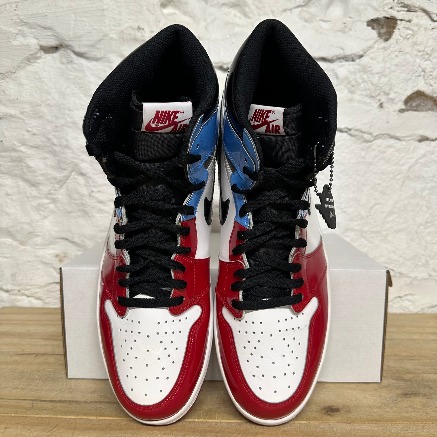 Air Jordan 1 High Fearless UNC Chicago Sz 15