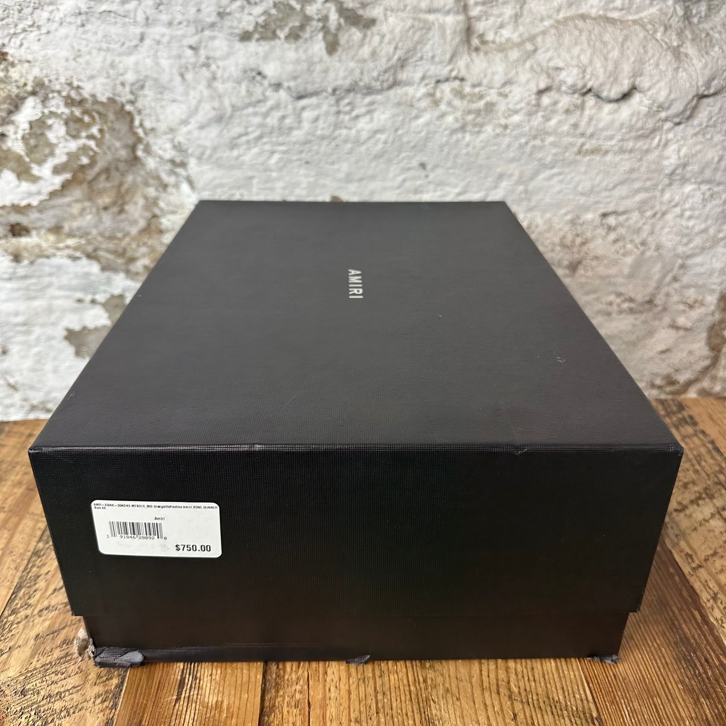 Amiri Orange Bone Runner Sneaker Sz 12 (45) DS