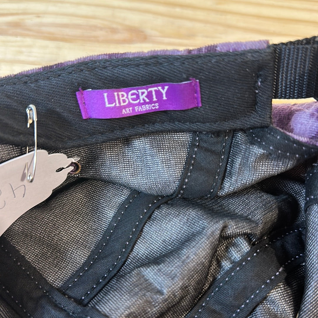 Supreme x Liberty Fabrics Leopard Camp Cap Purple Hat