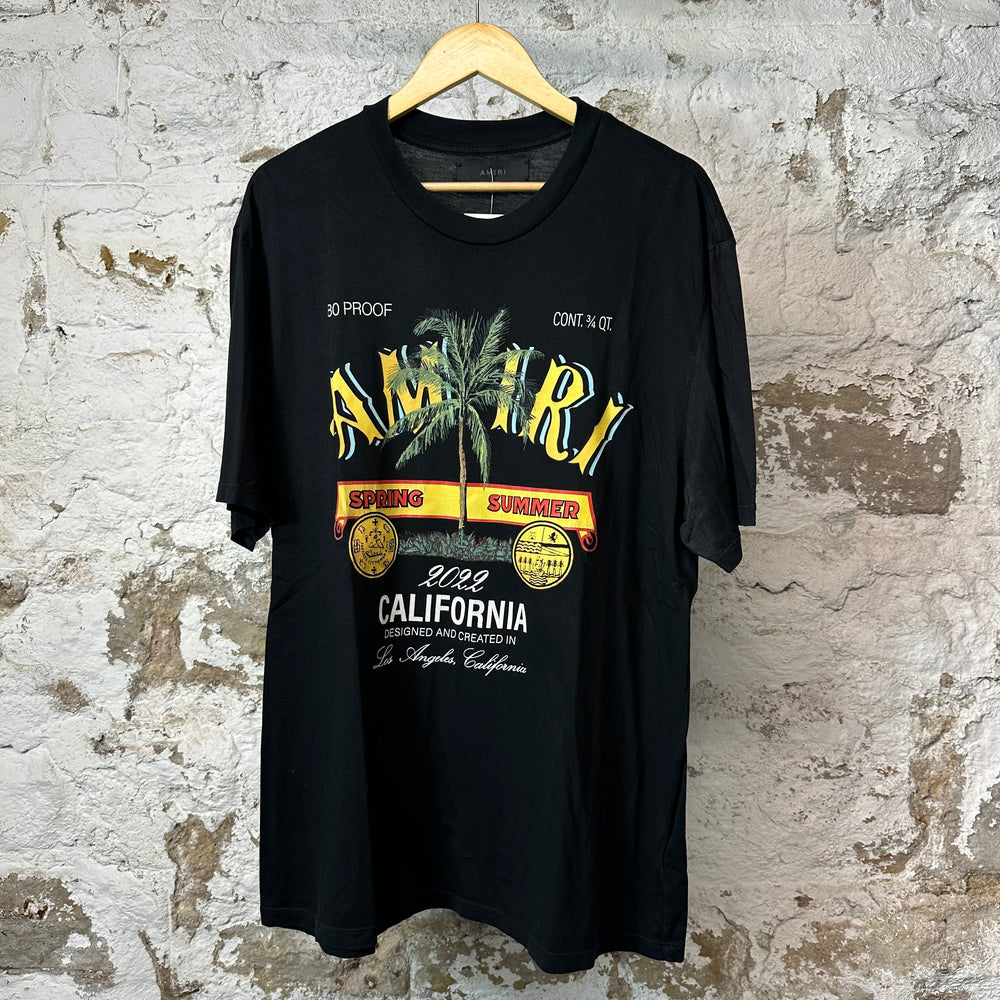 Amiri Spring Summer T-shirt Black Sz XL
