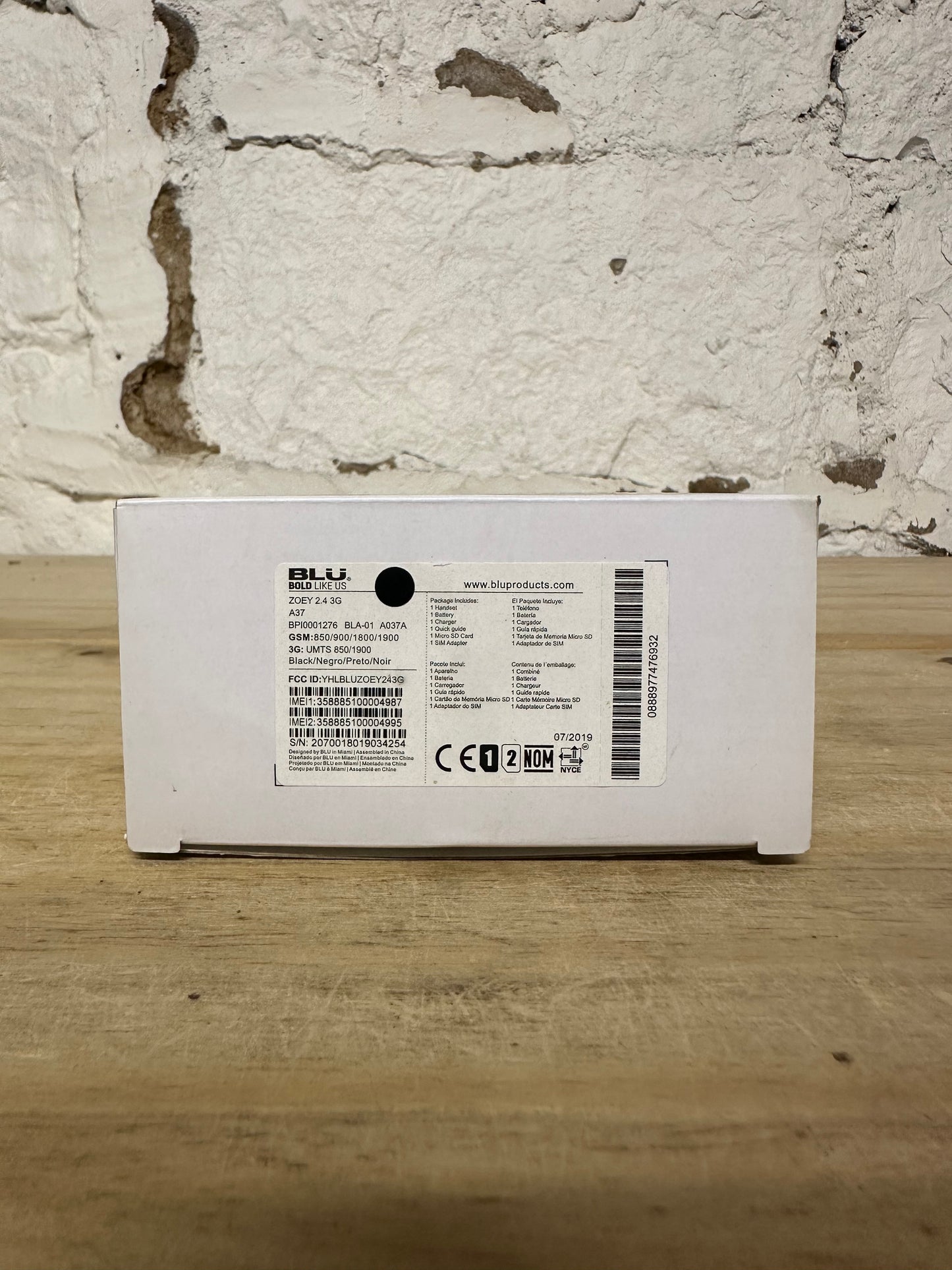 Supreme Blu Burner Phone DS