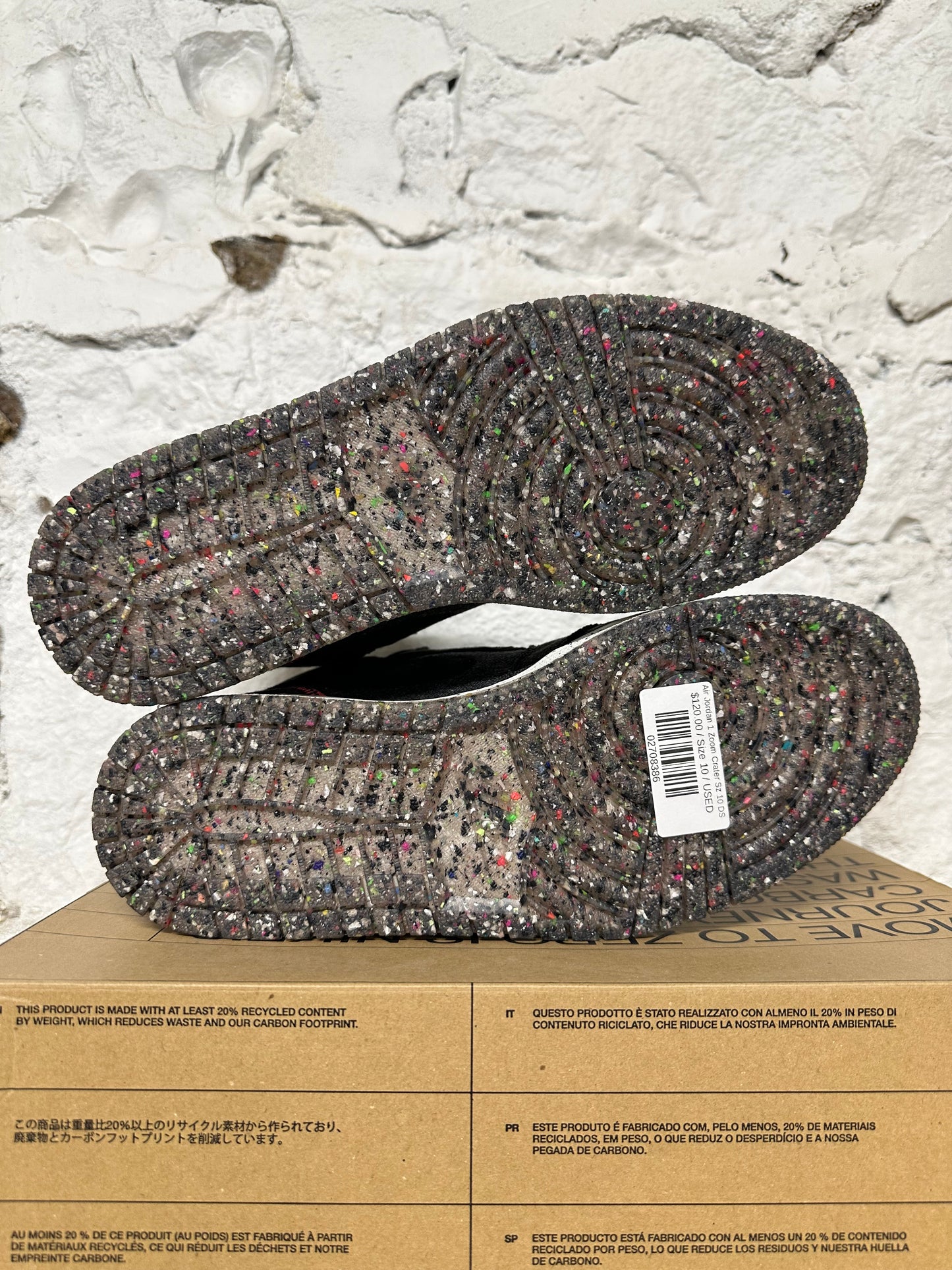 Air Jordan 1 High Zoom Crater Sz 10 DS