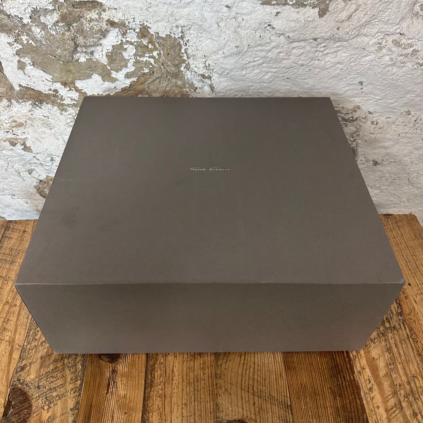 Rick Owens Geobasket Natural Clear Sneaker Sz 10 (43)