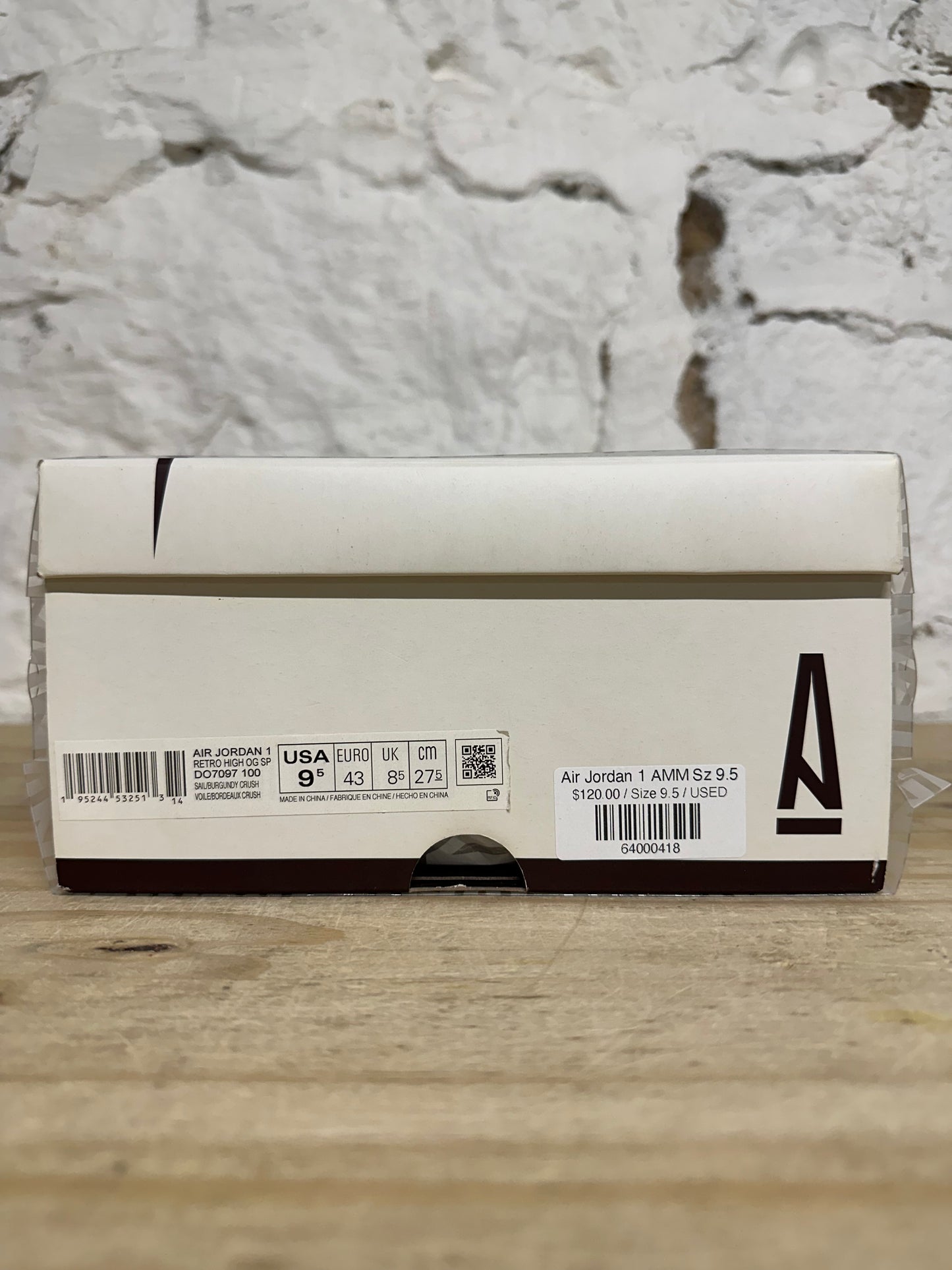 Air Jordan 1 High A Ma Maniere Sz 9.5