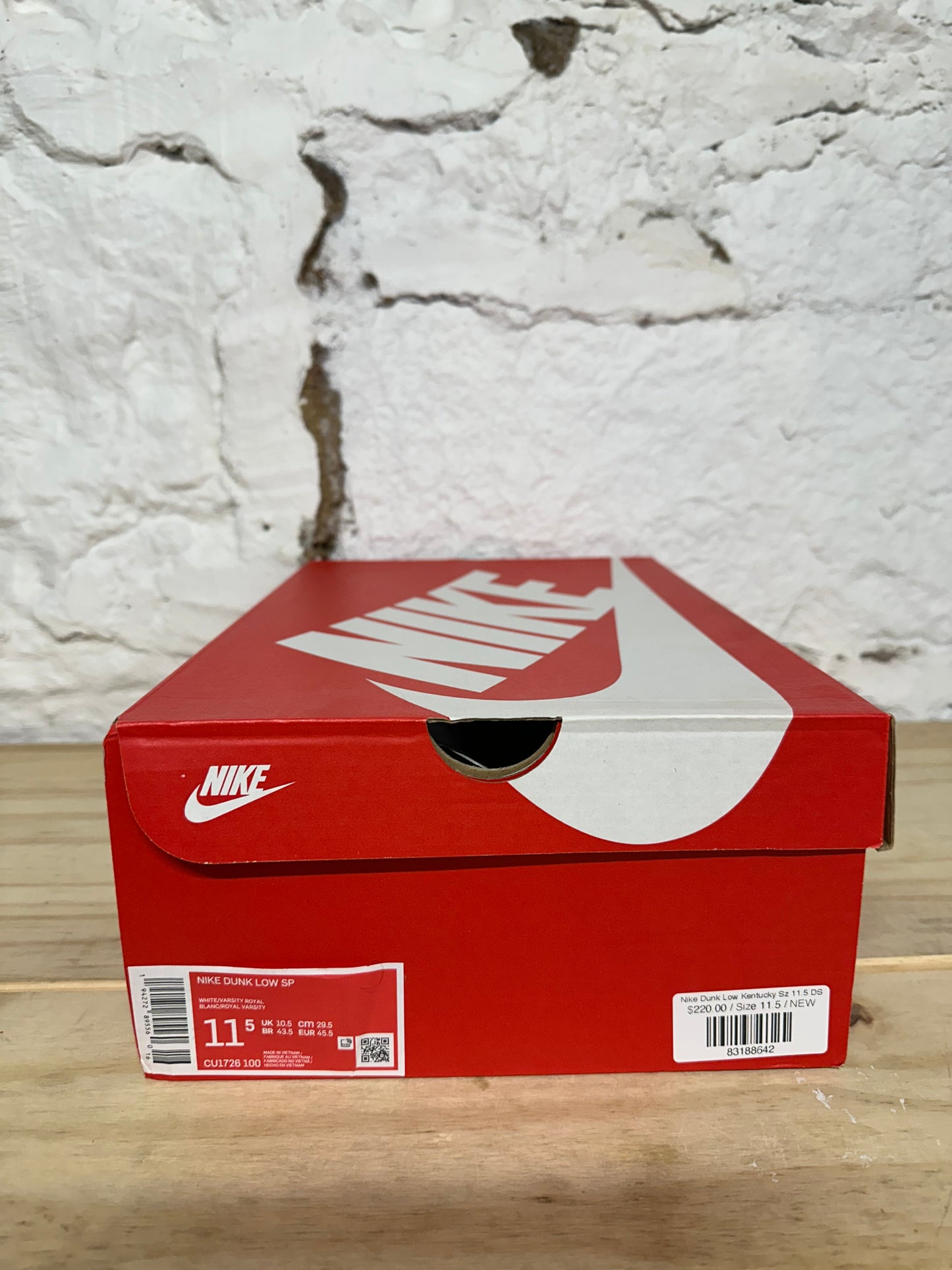 Nike Dunk Low Kentucky Sz 11.5 DS