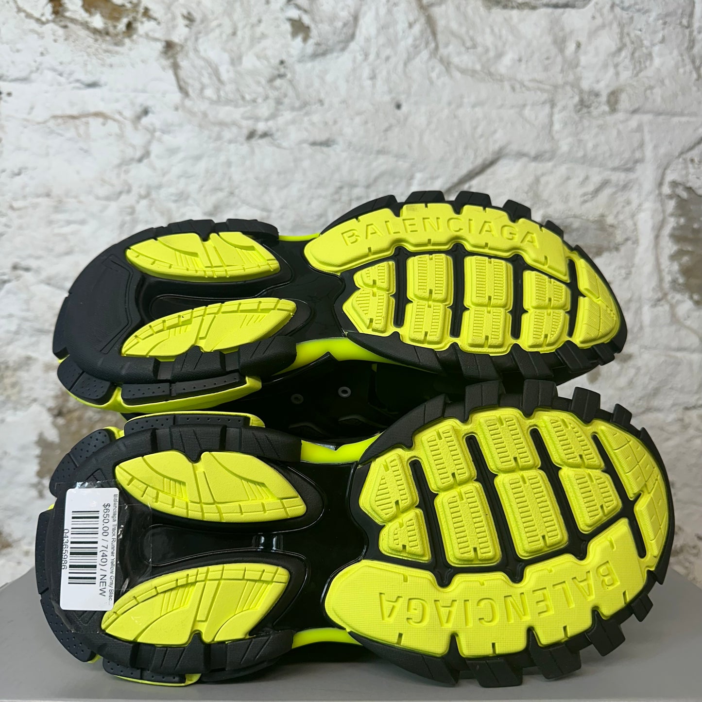 Balenciaga Track Runner Yellow Gray Black Sneaker