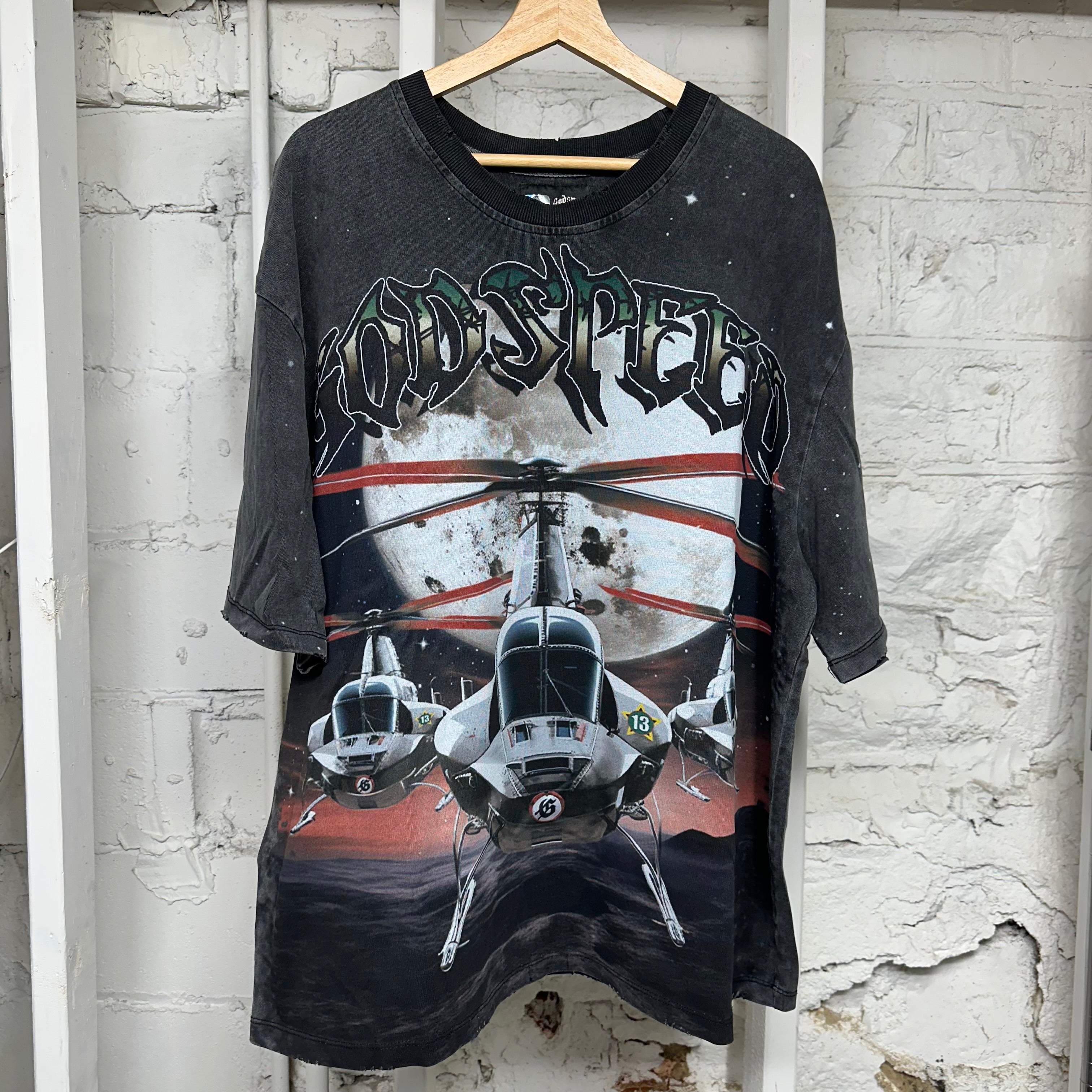 Godspeed Space Black T-Shirt Sz XL