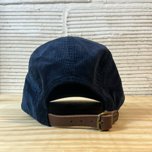 Supreme Gore-Tex Corduroy Camp Cap Navy Hat
