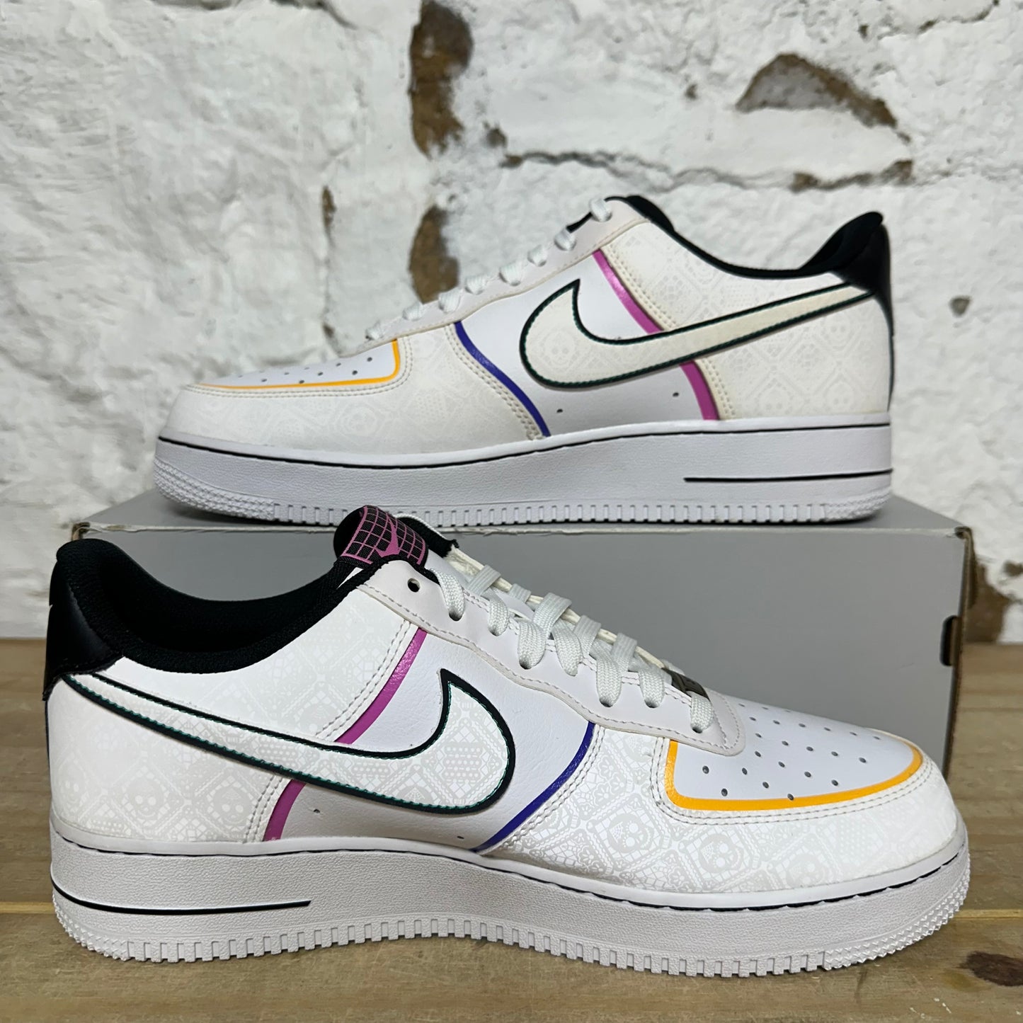 Nike Air Force 1 Low Day of the Dead (2019) Sz 10.5 DS