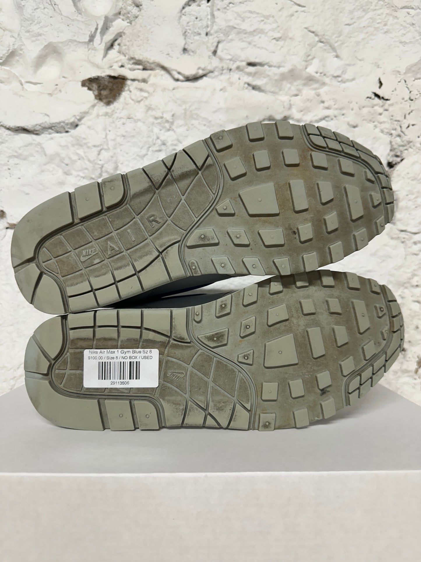 Nike Air Max 1 Gym Blue Sz 8