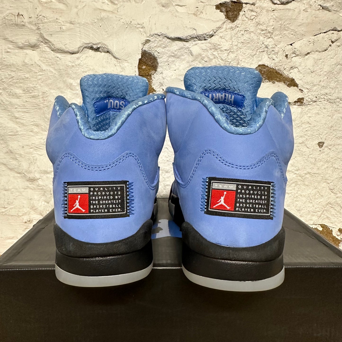 Air Jordan 5 UNC University Blue Sz 13