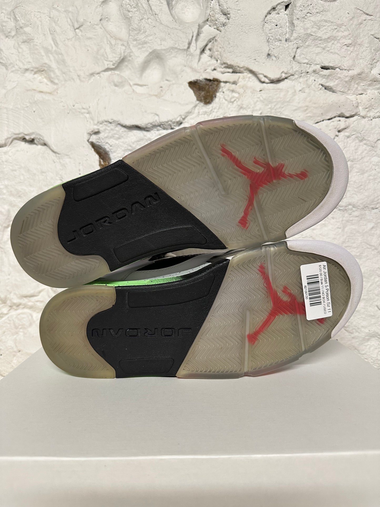 Air Jordan 5 Poison Green Sz 11