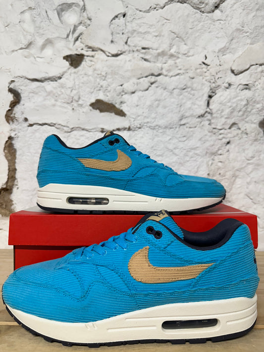 Nike Air Max 1 Corduroy Baltic Blue Sz 11