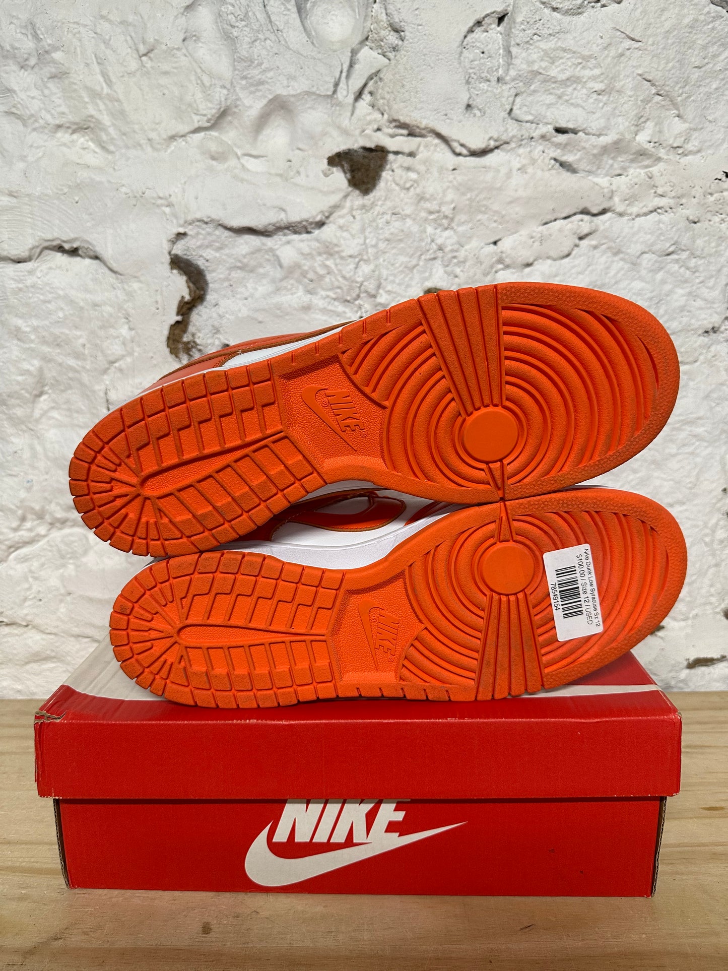 Nike Dunk Low Syracuse Sz 12