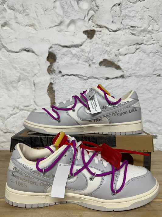 Nike Dunk Low Off-White Lot 45 Sz 12 DS