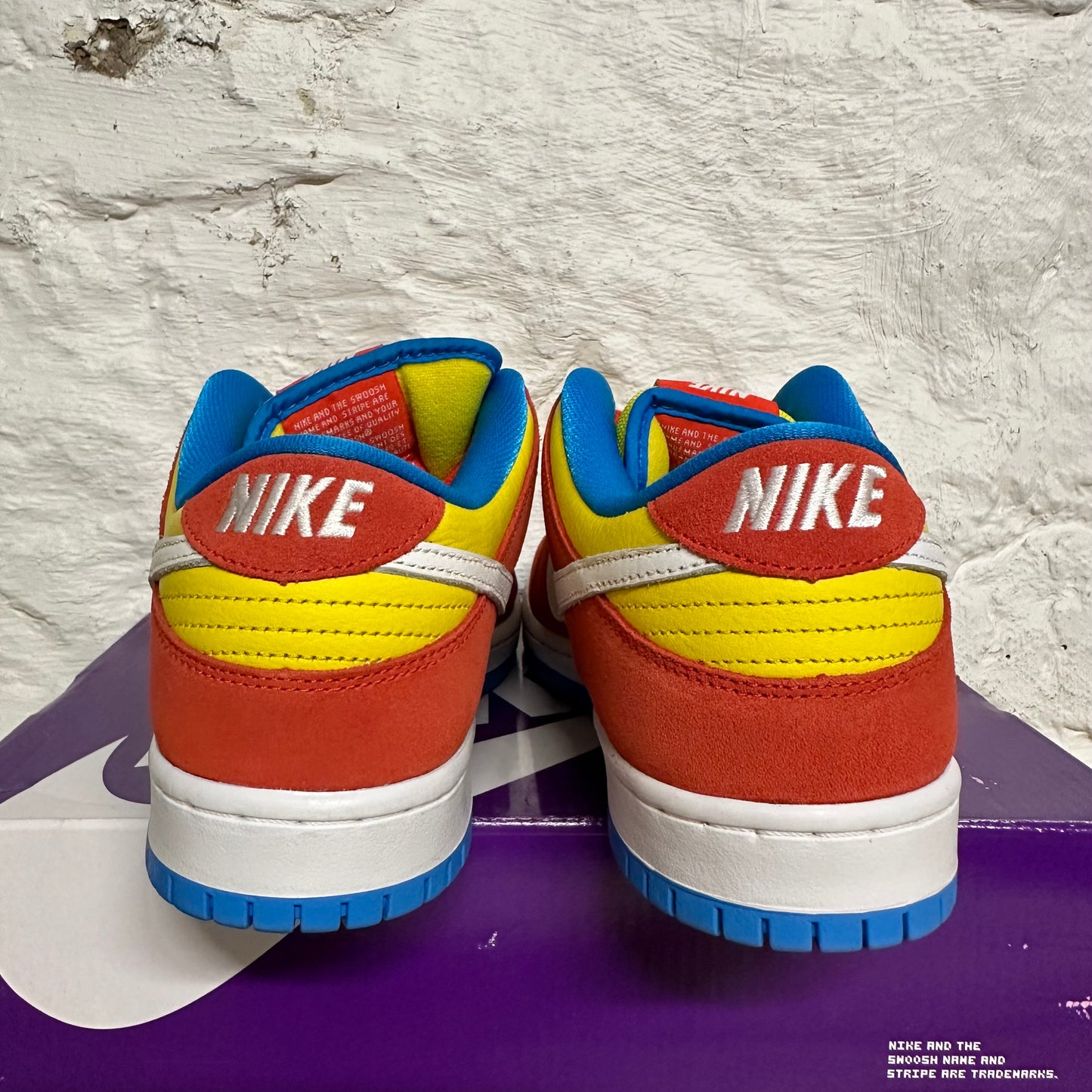 Nike SB Dunk Low Bart Simpson Sz 9 DS