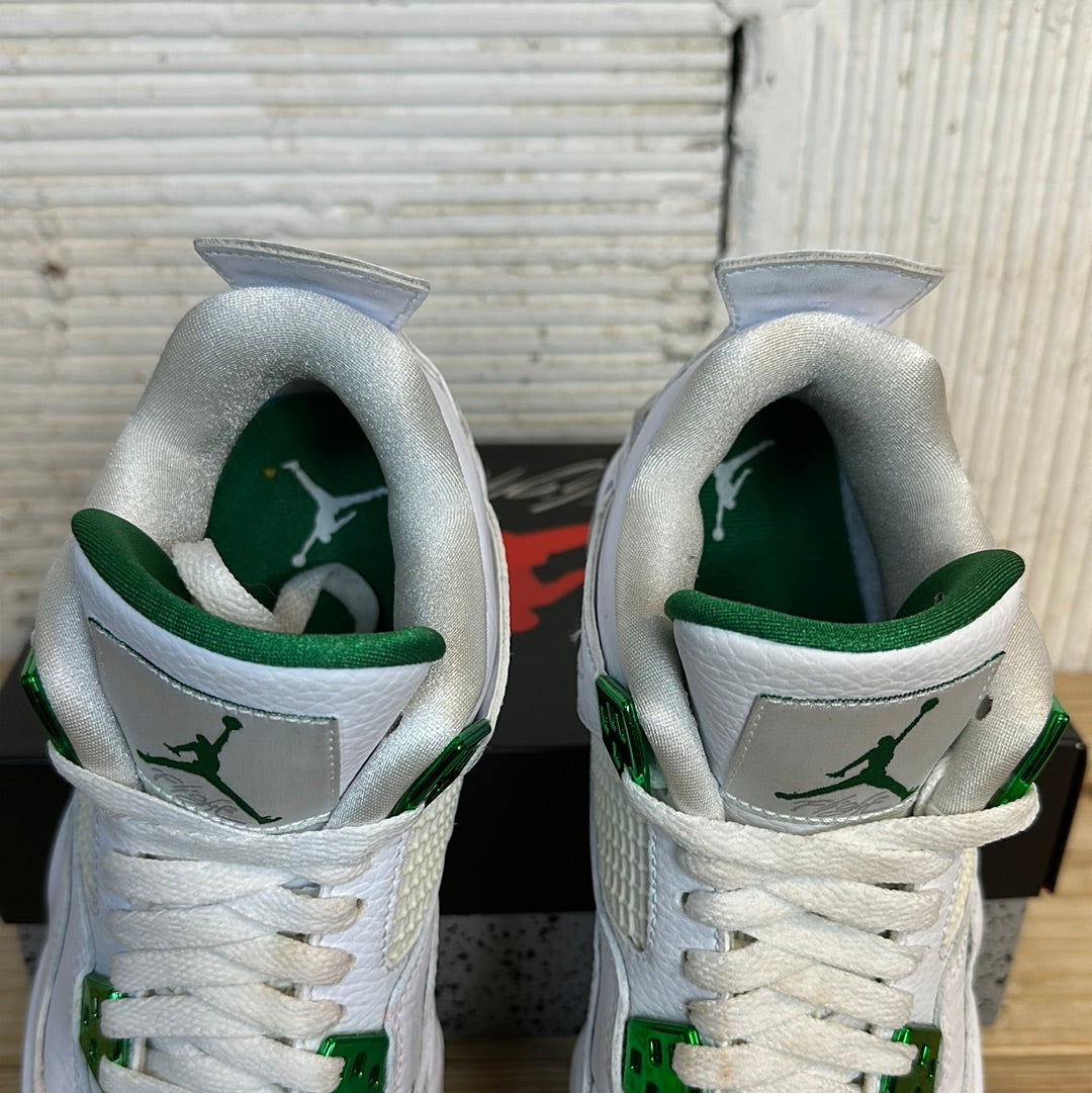 Air Jordan 4 Metallic Green Sz 5Y