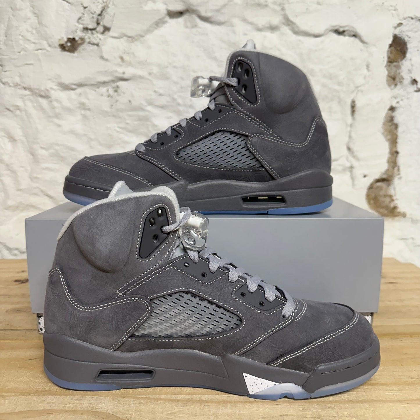 Air Jordan 5 Wolf Grey Sz 9 DS
