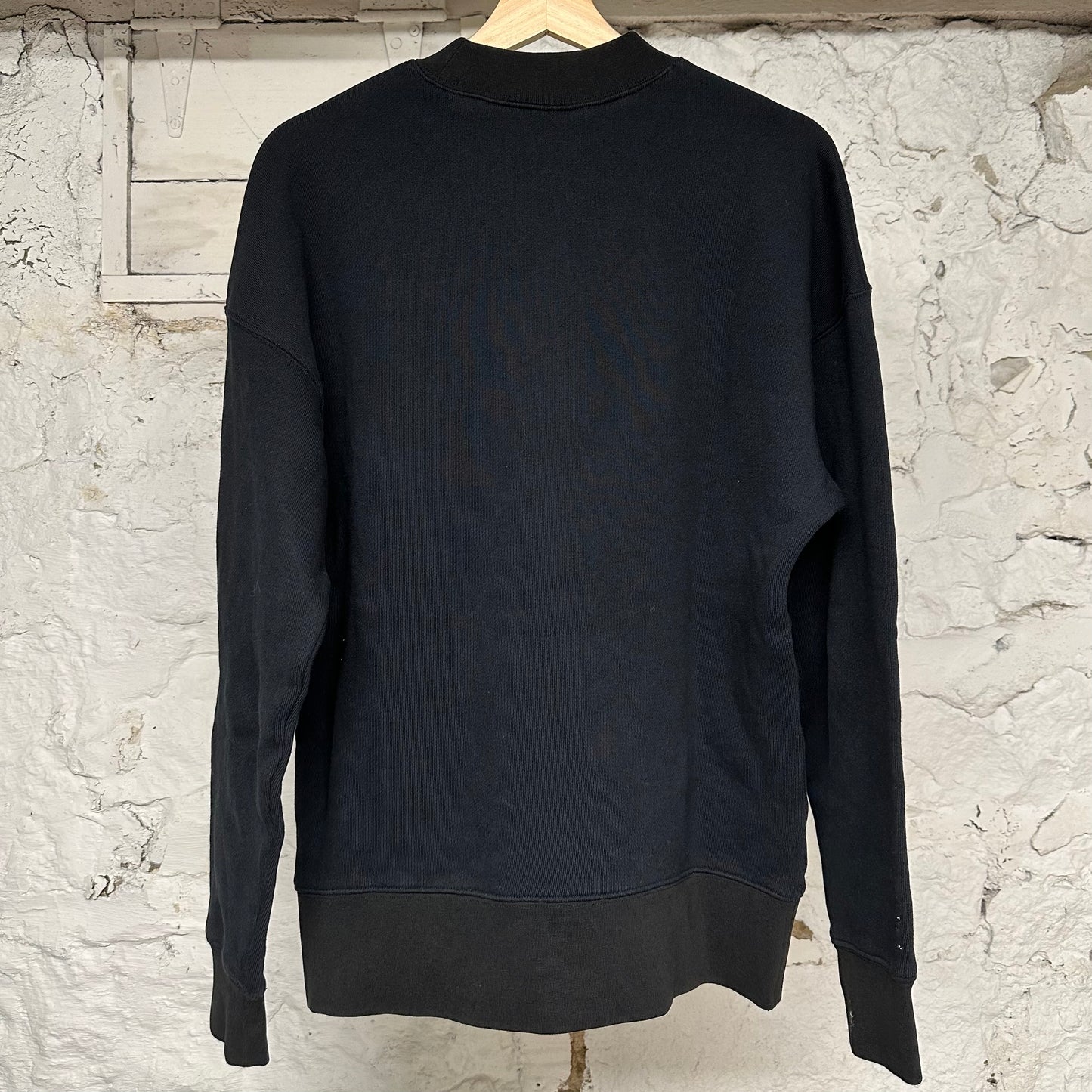 Palm Angels Angel Logo Crewneck Black Sz M